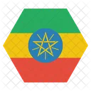 Ethiopie Ethiopien National Icône