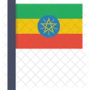 Ethiopie Ethiopien National Icône