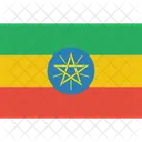 Ethiopie Ethiopien National Icône