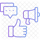 Ethisches Marketing  Symbol