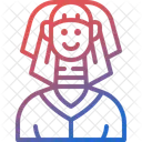 Ethnic Long Neck Tribal Icon
