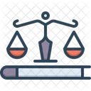 Etica Derecho Justicia Icono