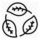 Etikett Biologisch Abbaubar Abbaubar Symbol