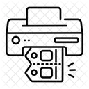 Etikettendruck Etikettierer Drucker Symbol