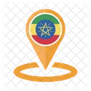 Etiopia Bandera Icono