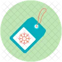 Etiqueta Etiqueta Copo De Nieve Icon