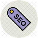 Etiqueta SEO Etiqueta Icono