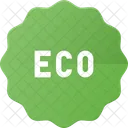 Etiqueta Etiqueta Engomada Eco Icono