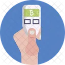 Bitcoin Criptomoneda Dinero Icono