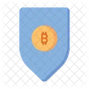 Etiqueta bitcoin  Icono