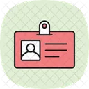 Etiqueta Con Nombre Placa Con Nombre Insignia Icono