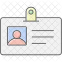 Etiqueta Con Nombre Placa Con Nombre Insignia Icono