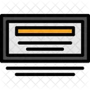 Etiqueta Con Nombre Para Identificacion Identidad Informacion Personal Icono