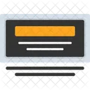 Etiqueta Con Nombre Para Identificacion Identidad Informacion Personal Icono