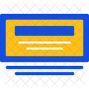 Etiqueta Con Nombre Para Identificacion Identidad Informacion Personal Icono