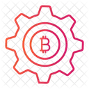 Etiqueta bitcoin  Icono