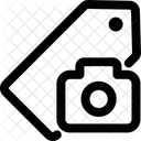 Etiqueta De Camara Etiqueta Insignia Icono