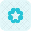 Etiqueta De Estrella Insignia De Estrella Pancarta De Estrella Icono