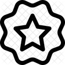 Etiqueta De Estrella Insignia De Estrella Pancarta De Estrella Icono