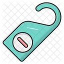 Etiqueta De Habitacion No Molestar Etiqueta Icono