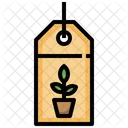 Etiqueta De Jardineria Jardineria Etiqueta Icono