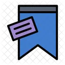 Etiqueta de marcador  Icono