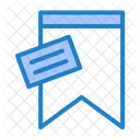 Etiqueta De Marcador Signo De Marcador Texto De Marcador Icono