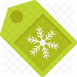 Etiqueta de navidad  Icono