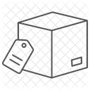 Etiqueta De Paquete Icono