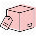 Etiqueta De Paquete Icono