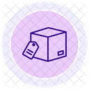 Etiqueta De Paquete Icono