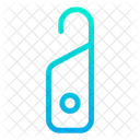 Etiqueta de porta  Ícone