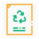 Eco Reciclar Aspirar Icono