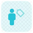 Etiqueta de usuario  Icono