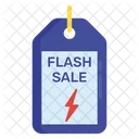 Venta Flash Descuento Precio Reducido Icono