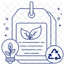 Etiqueta Ecologica Adesivo Ecologico Cupom Ecologico Ícone