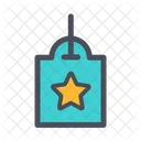 Etiqueta De Estrella Etiqueta Etiqueta Icon