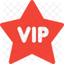 Etiqueta De Estrella Vip Etiqueta Vip Insignia Vip Icono