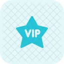 Etiqueta De Estrella Vip Etiqueta Vip Insignia Vip Icono