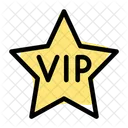 Etiqueta De Estrella Vip Etiqueta Vip Insignia Vip Icono