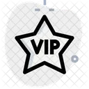 Etiqueta De Estrella Vip Etiqueta Vip Insignia Vip Icono