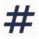 Etiqueta Etiqueta Hash Icono