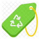 Etiqueta de reciclaje  Icono