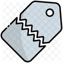 Etiqueta rota  Icono