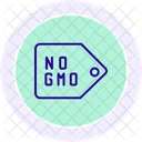 Sin Etiqueta De OGM No OGM Icon