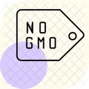 Sin Etiqueta De OGM No OGM Icon