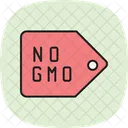 Sin Etiqueta De OGM No OGM Icon