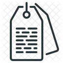 Etiquetas Etiqueta Icono
