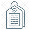 Etiquetas Etiqueta Palabras Clave Icono