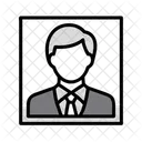 Etiquetas De Retrato De Candidato Candidato Eleccion Icon